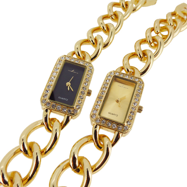 最新韓款時尚款牛仔鏈禮品手表定做廠家【穩(wěn)達(dá)時鐘表】