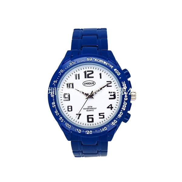 合金表殼老年手表