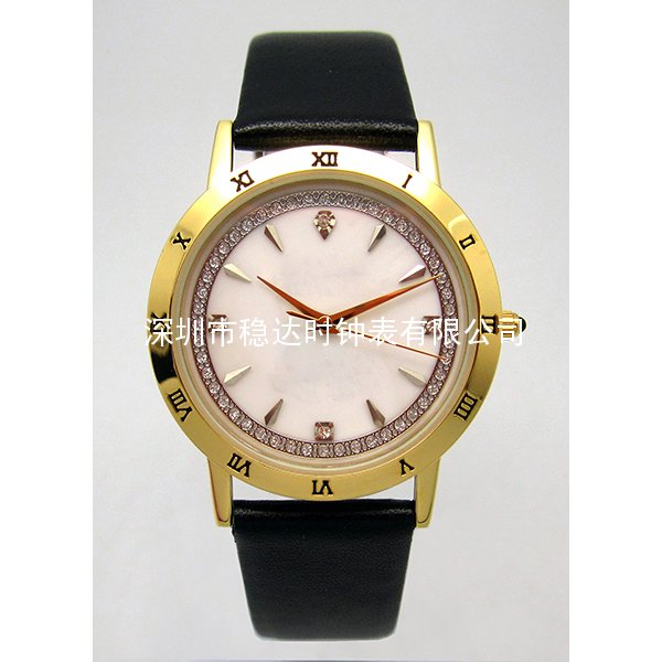 銅殼真皮禮品手表