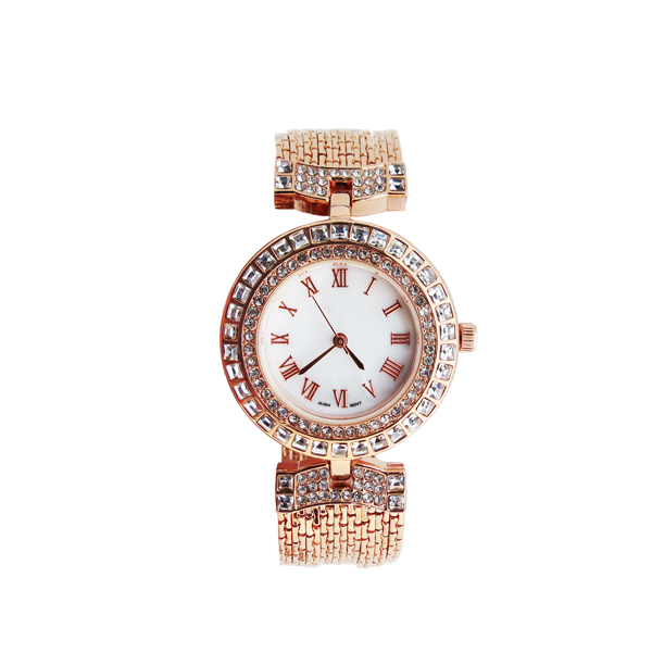 深圳女士鑲鉆手鏈禮品手表定制廠家【穩(wěn)達(dá)時鐘表】