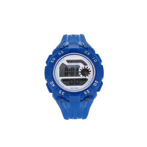藍色防水兒童禮品手表定制廠家卡通款【穩(wěn)達時鐘表】