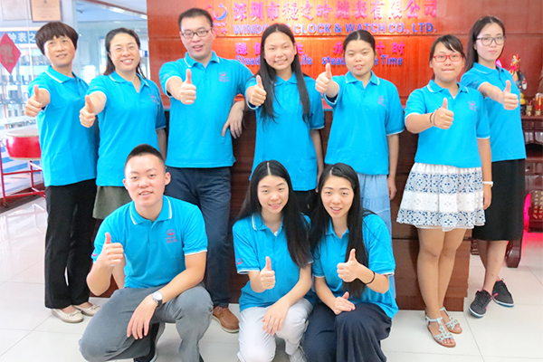 穩(wěn)達(dá)時(shí)手表廠家服務(wù)團(tuán)隊(duì)