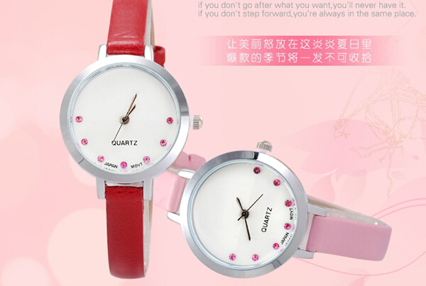 穩(wěn)達(dá)時(shí)手表批發(fā)廠家時(shí)尚女士手表