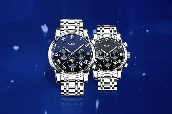 穩(wěn)達時手表廠家不銹鋼手表海報