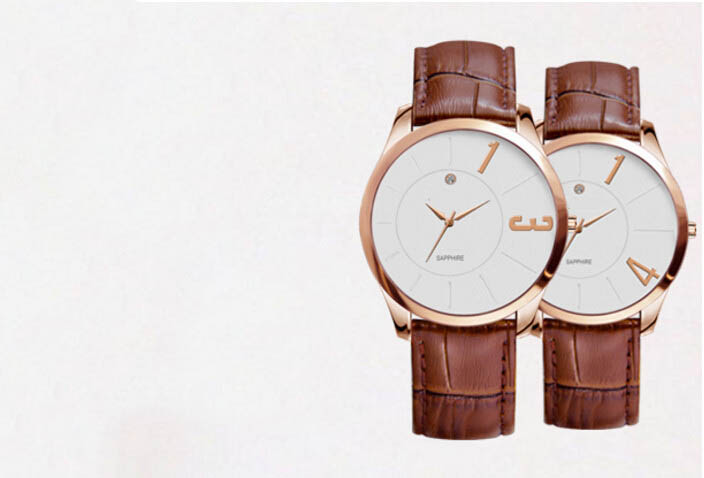 穩(wěn)達時情侶手表定制廠家