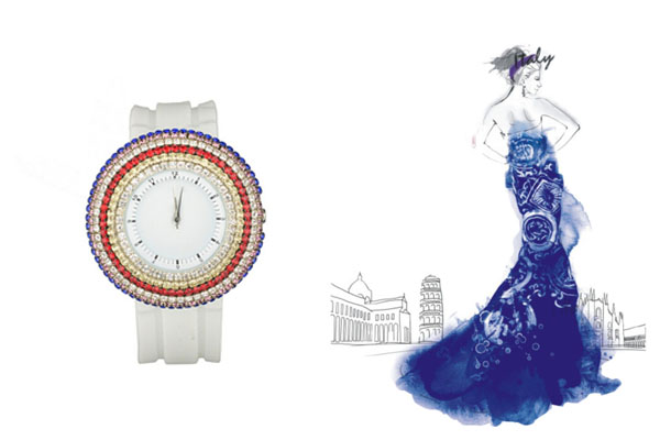 穩(wěn)達時手表定制廠家時尚女士手表