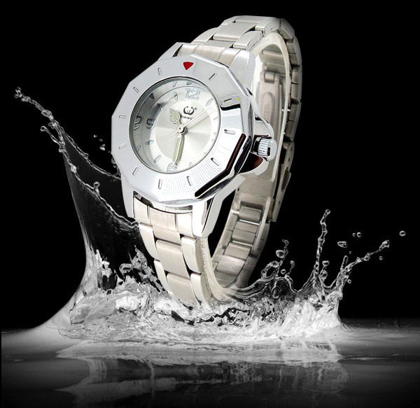 高端石英機芯情侶手表