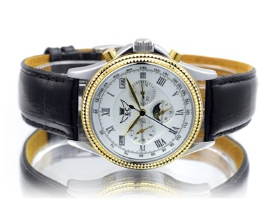 穩(wěn)達(dá)時男士時尚機(jī)械月相手表