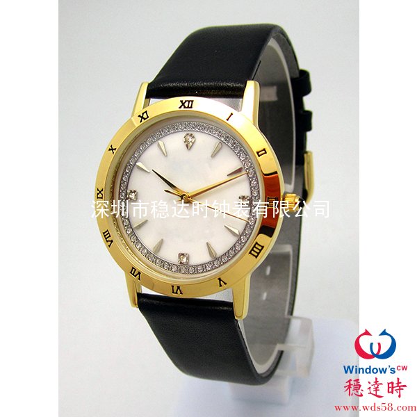 銅殼真皮禮品手表