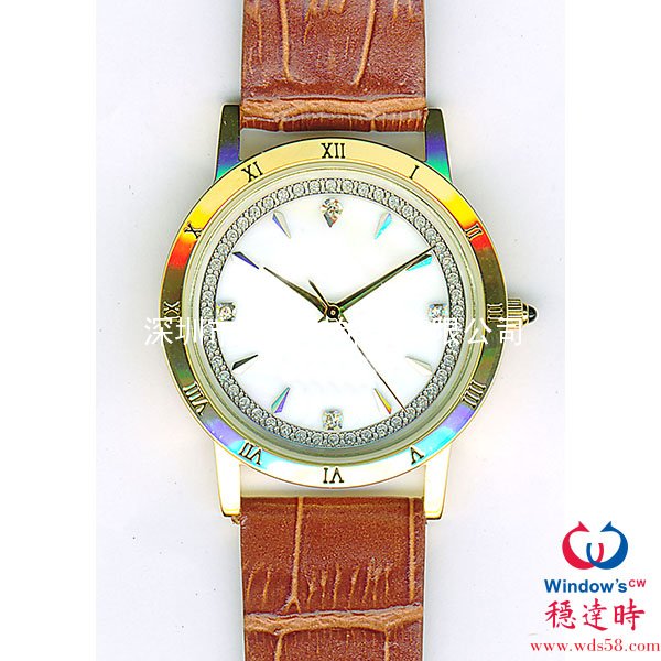 銅殼真皮禮品手表