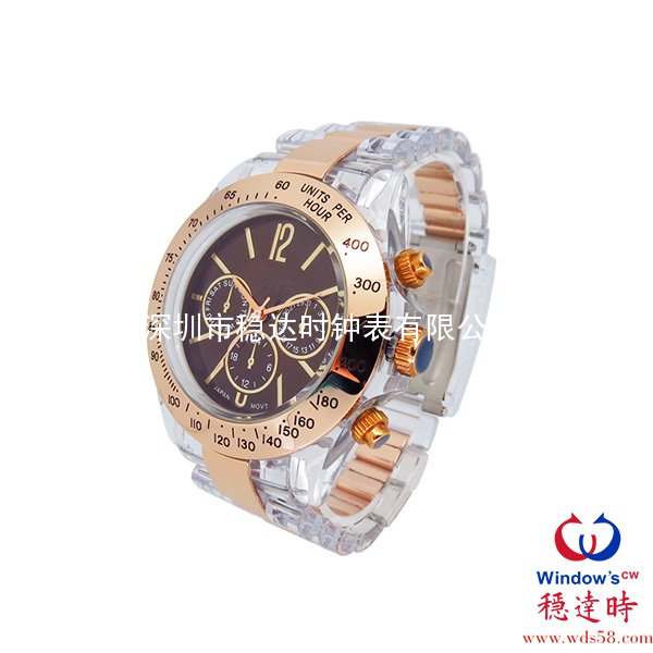 高檔朔料男士商務(wù)手表