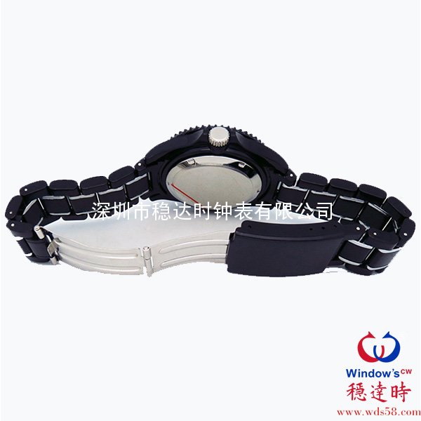 朔料殼帶男士禮品手表定制