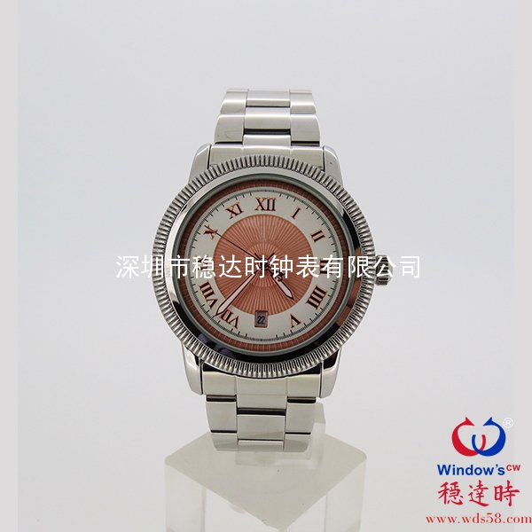 鋼帶日歷禮品手表