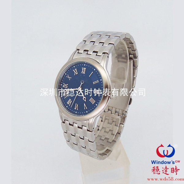 不銹鋼殼帶禮品手表