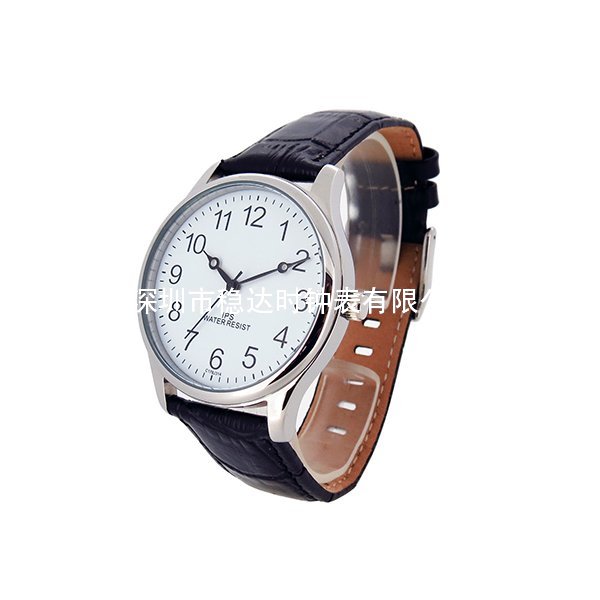 穩(wěn)達時合金殼皮表手表工廠