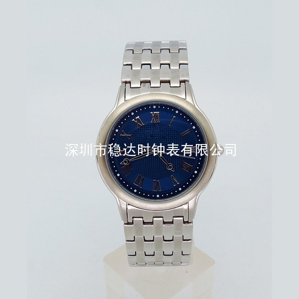 穩(wěn)達時不銹鋼殼帶禮品手表