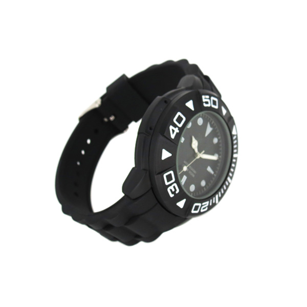穩(wěn)達(dá)時(shí)合金黑色男士運(yùn)動(dòng)鍛煉手表定做