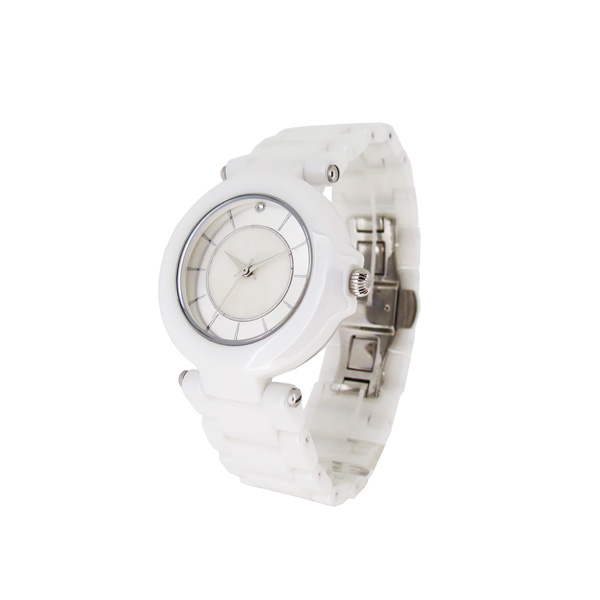 穩(wěn)達(dá)時(shí)簡(jiǎn)約潮流陶瓷女士手表定做廠家直銷(xiāo)