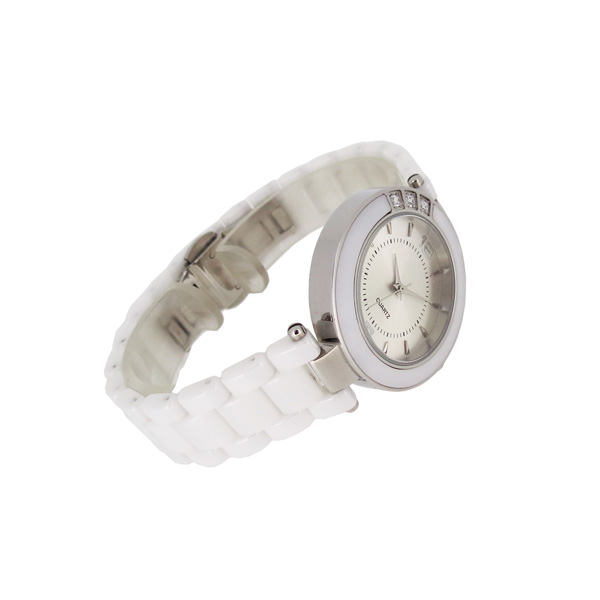 穩(wěn)達時陶瓷女士時尚禮品手表