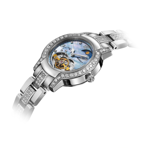 穩(wěn)達(dá)時(shí)專業(yè)定制女式鏤空全自動(dòng)機(jī)械手表定做