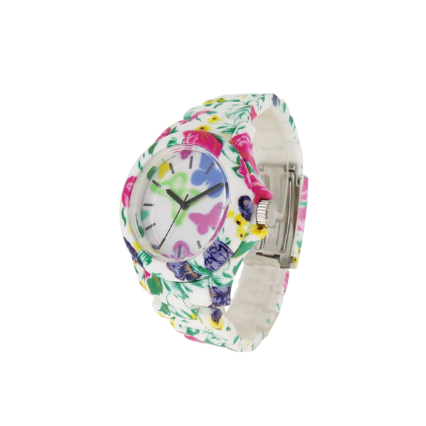 穩(wěn)達(dá)時(shí)時(shí)尚潮流塑膠女士手表定制廠家