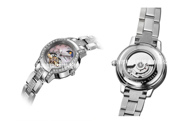 穩(wěn)達時專業(yè)定制女士鏤空機械手表