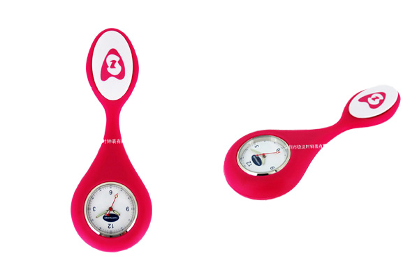 穩(wěn)達(dá)時豎排紅色硅膠護(hù)士表批發(fā)廠家