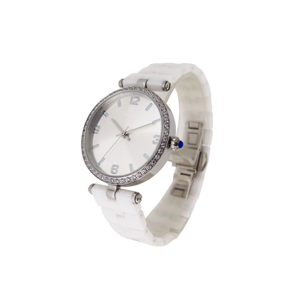 穩(wěn)達時高檔陶瓷女士禮品手表生產廠家