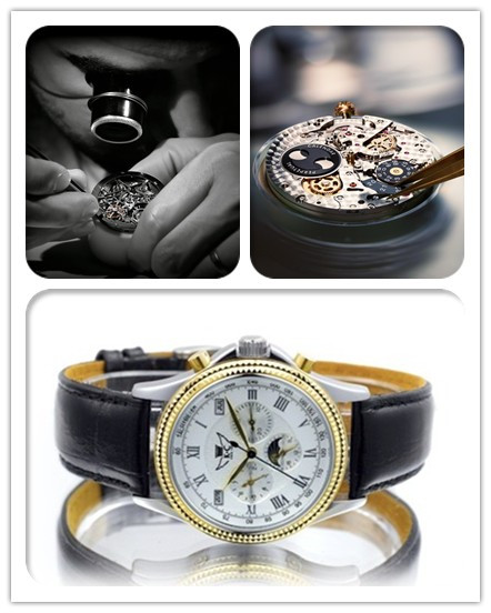 穩(wěn)達(dá)時(shí)男士時(shí)尚機(jī)械月相手表廠家