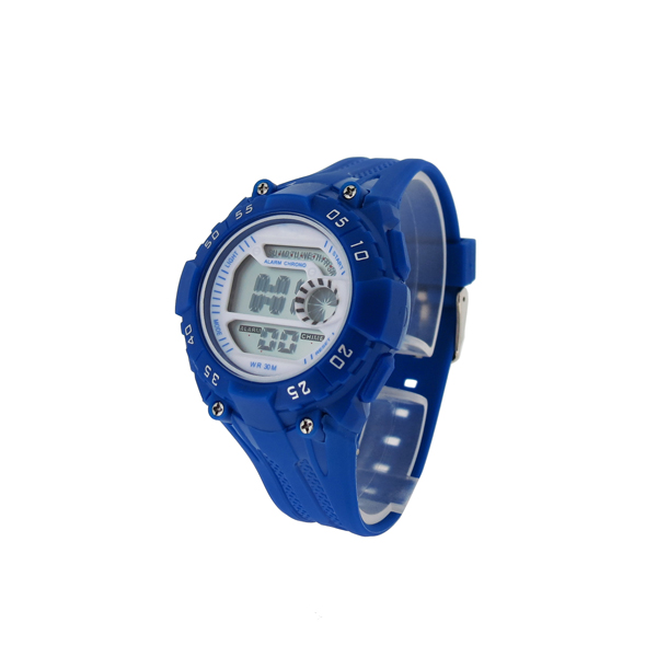 穩(wěn)達(dá)時藍(lán)色防水兒童禮品手表定制廠家卡通款