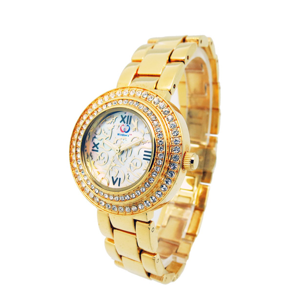 深圳手表批發(fā)廠家供應銅殼銅帶時尚手表批發(fā)【穩(wěn)達時鐘表】