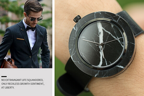 鐘表工廠的大理石手表