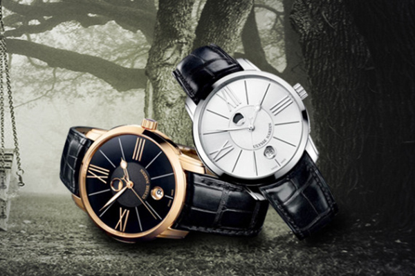 情侶配色款石英真皮手表—穩(wěn)達(dá)時(shí)