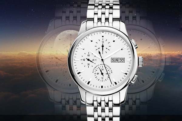 雙日歷腕表定制 穩(wěn)達時高檔手表廠家出品