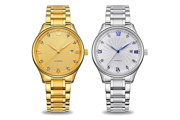 情侶對(duì)表定做 穩(wěn)達(dá)時(shí)專注批量生產(chǎn)