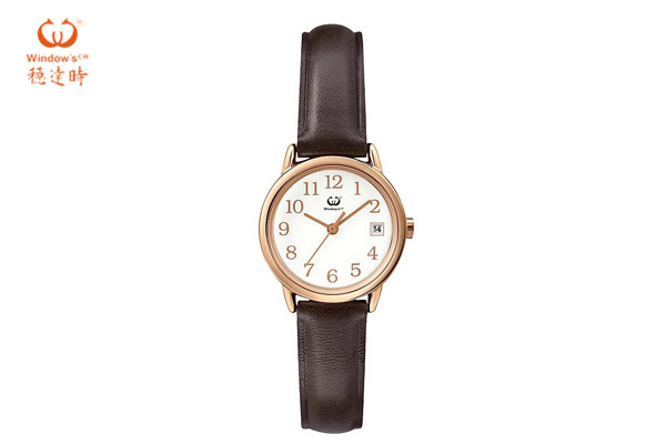 數(shù)字標刻真皮手表款式批發(fā)