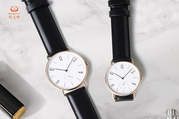 穩(wěn)達(dá)時簡約情侶款腕表款式  工廠定制直銷