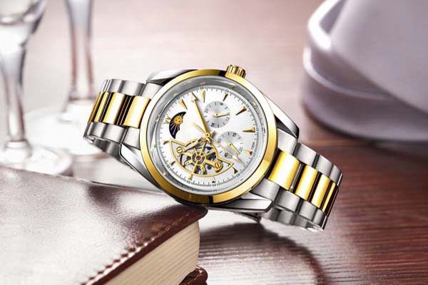 高檔品牌男士全自動鏤空手表定制