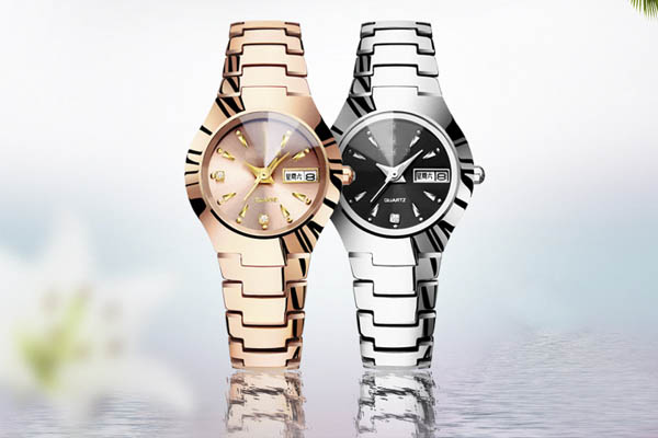 新款石英鋼帶商務(wù)男士手表抖音爆款定制