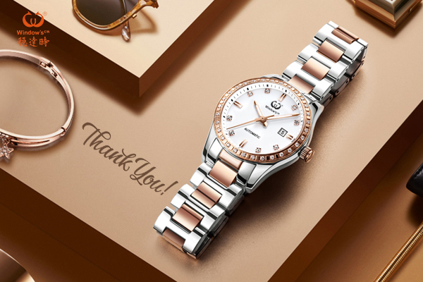 男士商務(wù)機(jī)械腕表廠家定制加工穩(wěn)達(dá)時