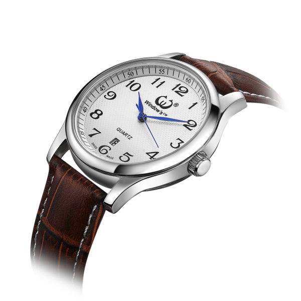 簡約經(jīng)典商務男士手表定制廠家【穩(wěn)達時鐘表】