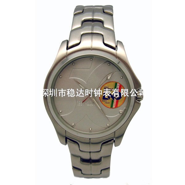 全不銹鋼男士訂制商務(wù)禮品手表工廠