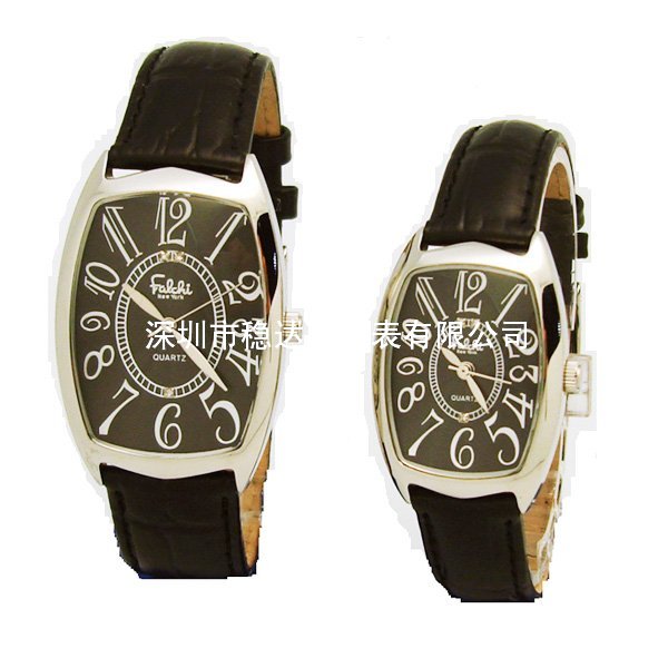 時(shí)尚大方獨(dú)特流行情侶套裝禮品手表批發(fā)