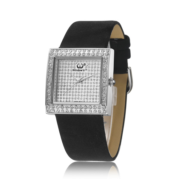 穩(wěn)達(dá)時(shí)高檔時(shí)尚鑲鉆女式婉表工廠